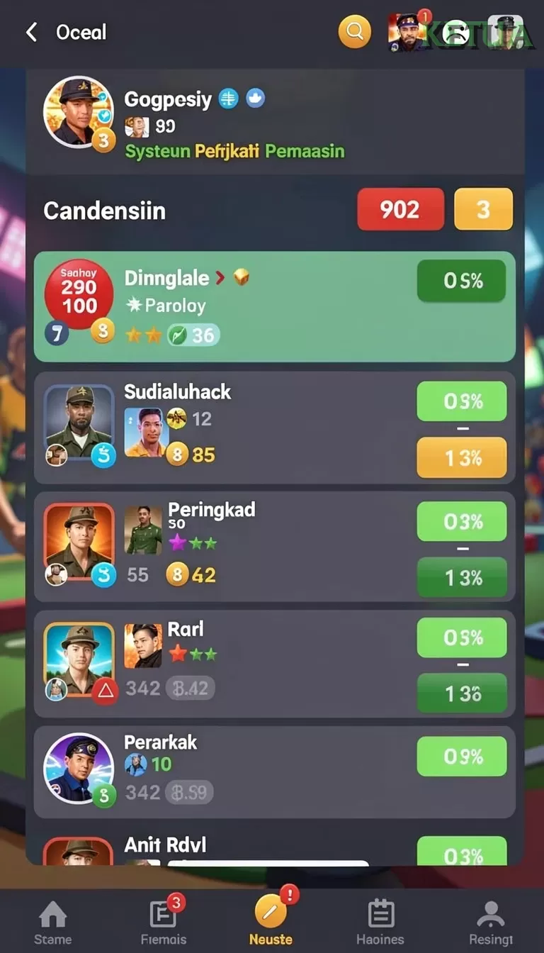 Cuplikan layar INDO126 — halaman utama