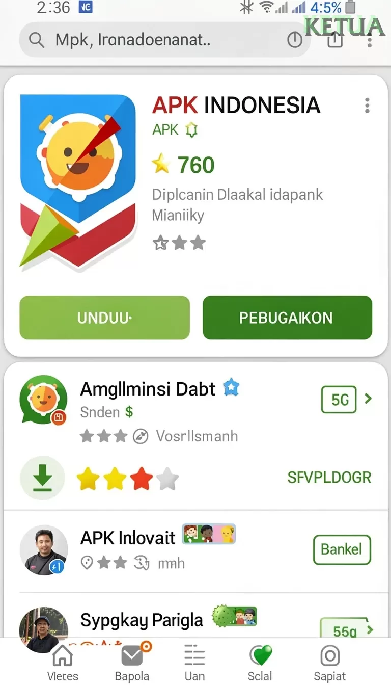 Cuplikan layar SUBUR88 — menu navigasi