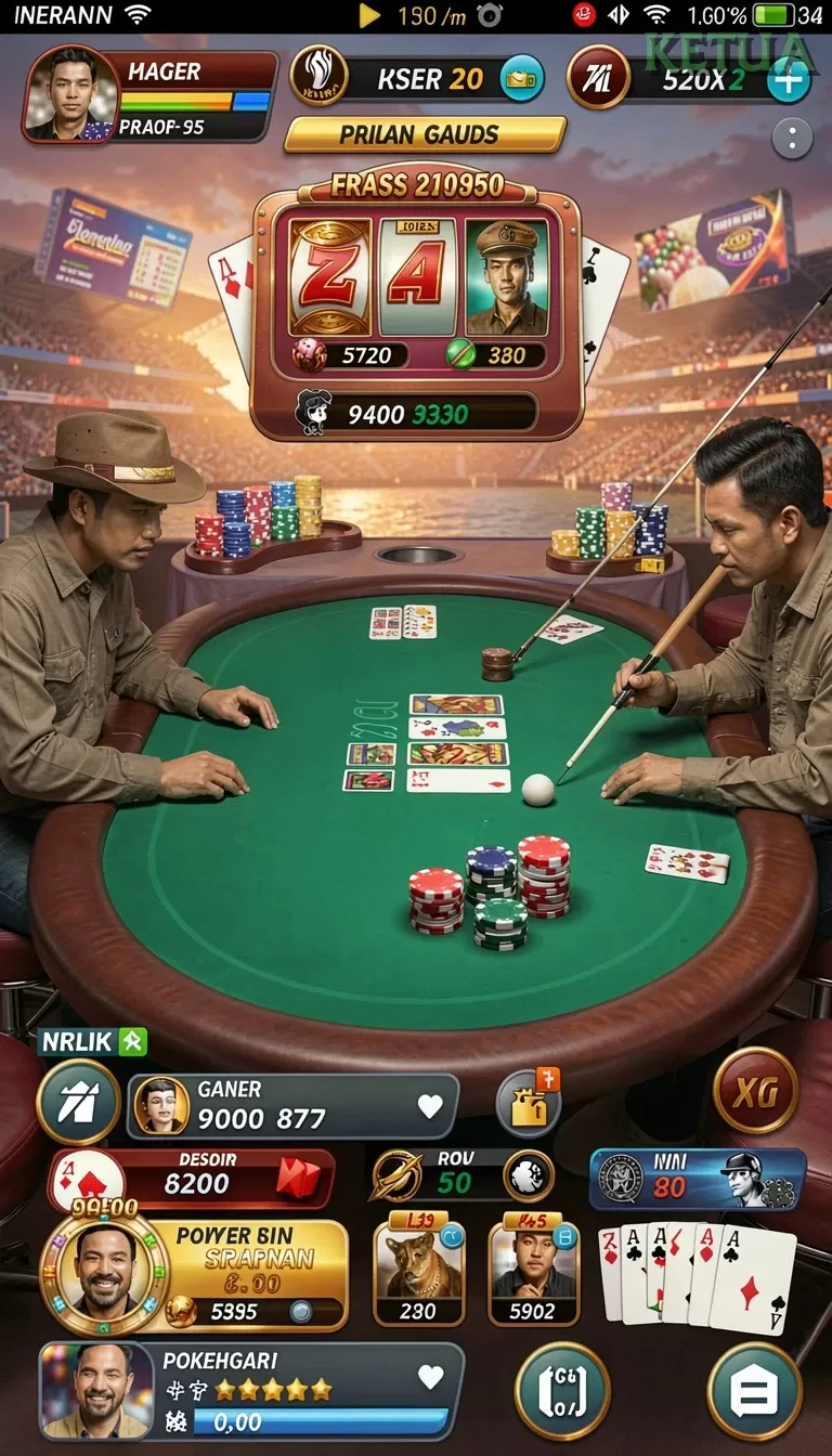 Cuplikan layar SUPERVIP — halaman utama
